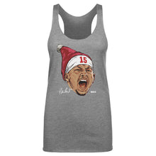 Load image into Gallery viewer, Patrick Mahomes Kansas City Portrait Santa Hat WHT
