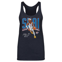 Load image into Gallery viewer, Shai Gilgeous-Alexander Oklahoma City Thunder Caricature WHT
