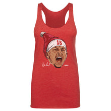 Load image into Gallery viewer, Patrick Mahomes Kansas City Portrait Santa Hat WHT
