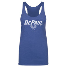 Load image into Gallery viewer, DePaul Blue Demons Tennis Minimalist WHT
