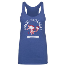 Load image into Gallery viewer, DePaul Blue Demons Mascot Soccer WHT
