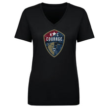 Load image into Gallery viewer, North Carolina Courage Camo Logo WHT
