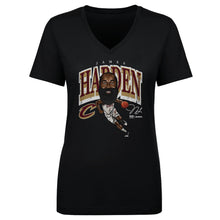 Load image into Gallery viewer, James Harden Cleveland Cavaliers Cartoon WHT
