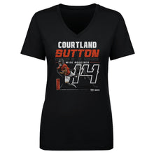 Load image into Gallery viewer, Courtland Sutton Denver Player Name WHT
