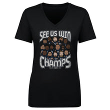 Load image into Gallery viewer, Seattle Football 2025 Champs Cartoon WHT
