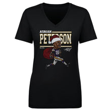 Load image into Gallery viewer, Adrian Peterson Minnesota Cartoon Santa Hat WHT
