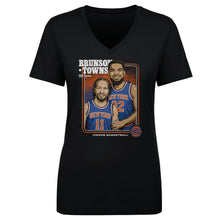 Load image into Gallery viewer, Jalen Brunson &amp; Karl-Anthony Towns New York Knicks Step Brothers WHT
