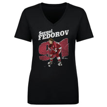 Load image into Gallery viewer, Sergei Fedorov Detroit Retro WHT
