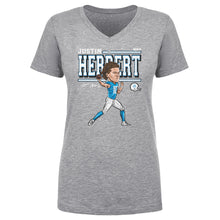 Load image into Gallery viewer, Justin Herbert Cartoon WHT

