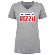 Load image into Gallery viewer, Anthony Rizzo Chicago C Retro Font WHT
