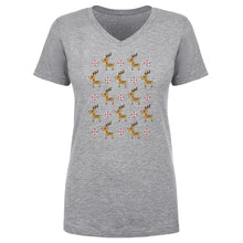 Load image into Gallery viewer, Christmas 8-bit Reindeer WHT
