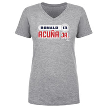 Load image into Gallery viewer, Ronald Acuna Jr. Retro Font WHT
