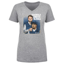 Load image into Gallery viewer, Sam Darnold &amp; Jaxon Smith-Njigba Seattle Step Brothers WHT
