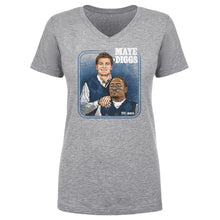 Load image into Gallery viewer, Drake Maye &amp; Stefon Diggs New England Step Brothers WHT

