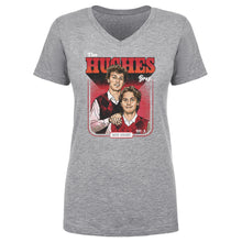 Load image into Gallery viewer, Luke Hughes &amp; Jack Hughes New Jersey Step Brothers WHT
