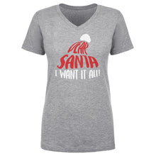 Load image into Gallery viewer, Christmas Dear Santa I Want It All WHT
