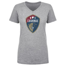 Load image into Gallery viewer, North Carolina Courage Vintage Primary Logo WHT
