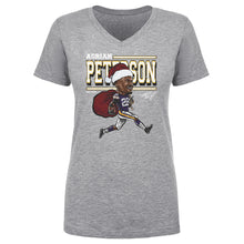 Load image into Gallery viewer, Adrian Peterson Minnesota Cartoon Santa Hat WHT
