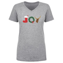 Load image into Gallery viewer, Christmas JOY Cartoon WHT
