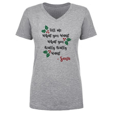 Load image into Gallery viewer, Christmas Tell Me What You Want Santa
