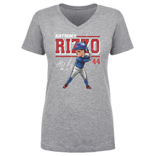 Load image into Gallery viewer, Anthony Rizzo Chicago C Cartoon WHT
