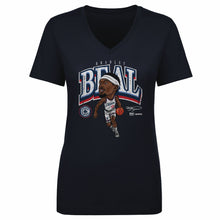 Load image into Gallery viewer, Bradley Beal Los Angeles Clippers Cartoon WHT
