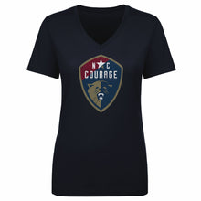 Load image into Gallery viewer, North Carolina Courage Vintage Primary Logo WHT
