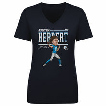 Load image into Gallery viewer, Justin Herbert Cartoon WHT
