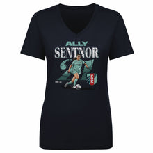 Load image into Gallery viewer, Ally Sentnor Kansas City Current Cracked Number WHT
