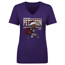 Load image into Gallery viewer, Adrian Peterson Minnesota Cartoon Santa Hat WHT
