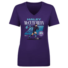 Load image into Gallery viewer, Haley McCutcheon Orlando Pride Cracked Number WHT
