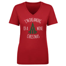 Load image into Gallery viewer, Christmas I'm Dreaming Of A Wine Christmas WHT
