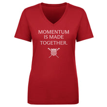 Load image into Gallery viewer, USRowing Momentum Is Made Together WHT
