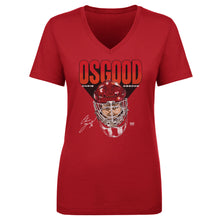 Load image into Gallery viewer, Chris Osgood Detroit Hockey Mask WHT
