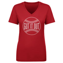 Load image into Gallery viewer, Gut It Out Foundation Baseball WHT
