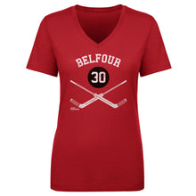 Load image into Gallery viewer, Ed Belfour Chicago 30 Goalie Sticks WHT
