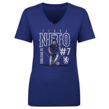 Load image into Gallery viewer, Pedro Neto Chelsea FC Outline Number WHT
