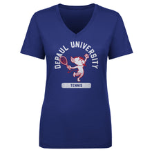 Load image into Gallery viewer, DePaul Blue Demons Mascot Tennis WHT

