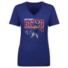 Load image into Gallery viewer, Anthony Rizzo Chicago C Cartoon WHT
