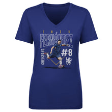 Load image into Gallery viewer, Enzo Fernandez Chelsea FC Outline Number WHT
