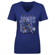 Load image into Gallery viewer, Reece James Chelsea FC Outline Number WHT
