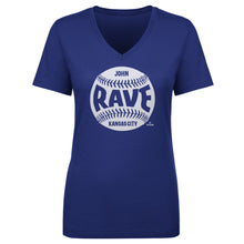 Load image into Gallery viewer, John Rave Kansas City Baseball WHT
