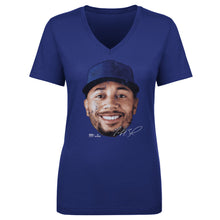 Load image into Gallery viewer, Mookie Betts Los Angeles D Vintage Head WHT
