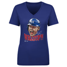 Load image into Gallery viewer, Anthony Rizzo Chicago C Wazzup WHT
