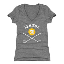 Load image into Gallery viewer, Mario Lemieux Pittsburgh 66 Sticks WHT
