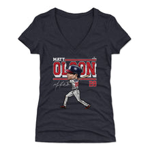 Load image into Gallery viewer, Matt Olson Atlanta Cartoon WHT
