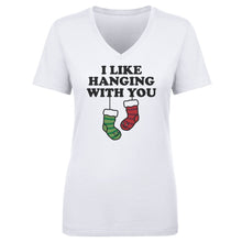 Load image into Gallery viewer, Christmas I Like Hanging With You Stockings
