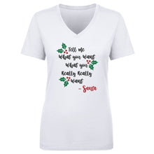 Load image into Gallery viewer, Christmas Tell Me What You Want Santa
