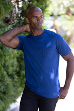 Load image into Gallery viewer, Men's Bamboo Viscose/Organic Cotton Pocket T-Shirt
