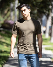Load image into Gallery viewer, Custom Printed Men's Bamboo Viscose/Organic Cotton Short Sleeve T-Shirt
